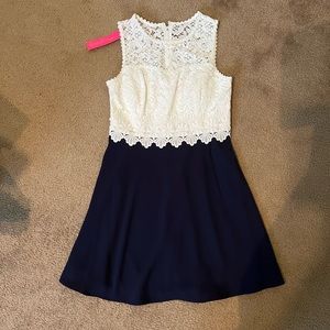 NWT Lilly Pulitzer Carolyn Dress in True Navy